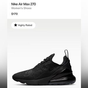 Women shoes Atletic Air27C Black